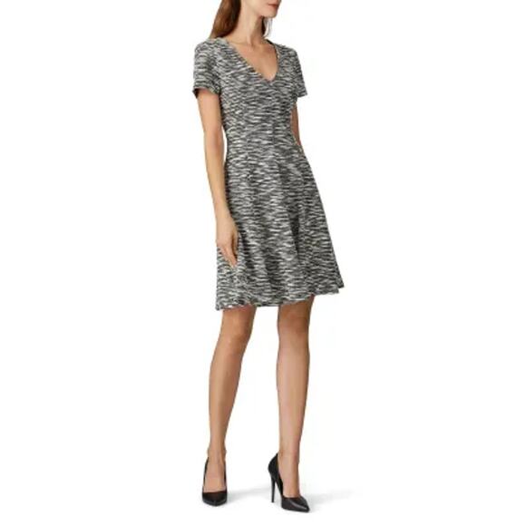 Slate & Willow Grey Knit Short Sleeve A-Line Mini Dress Women's Size Medium - Picture 1 of 7